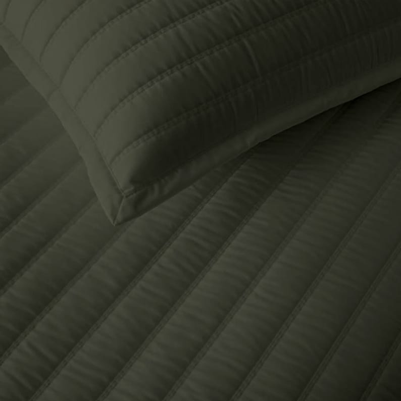 Channel stitch - Pure Linen Quilt Sets