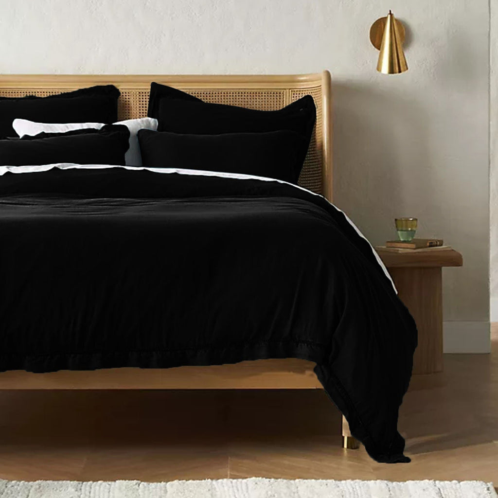 Linen Cotton Duvet Cover Sets